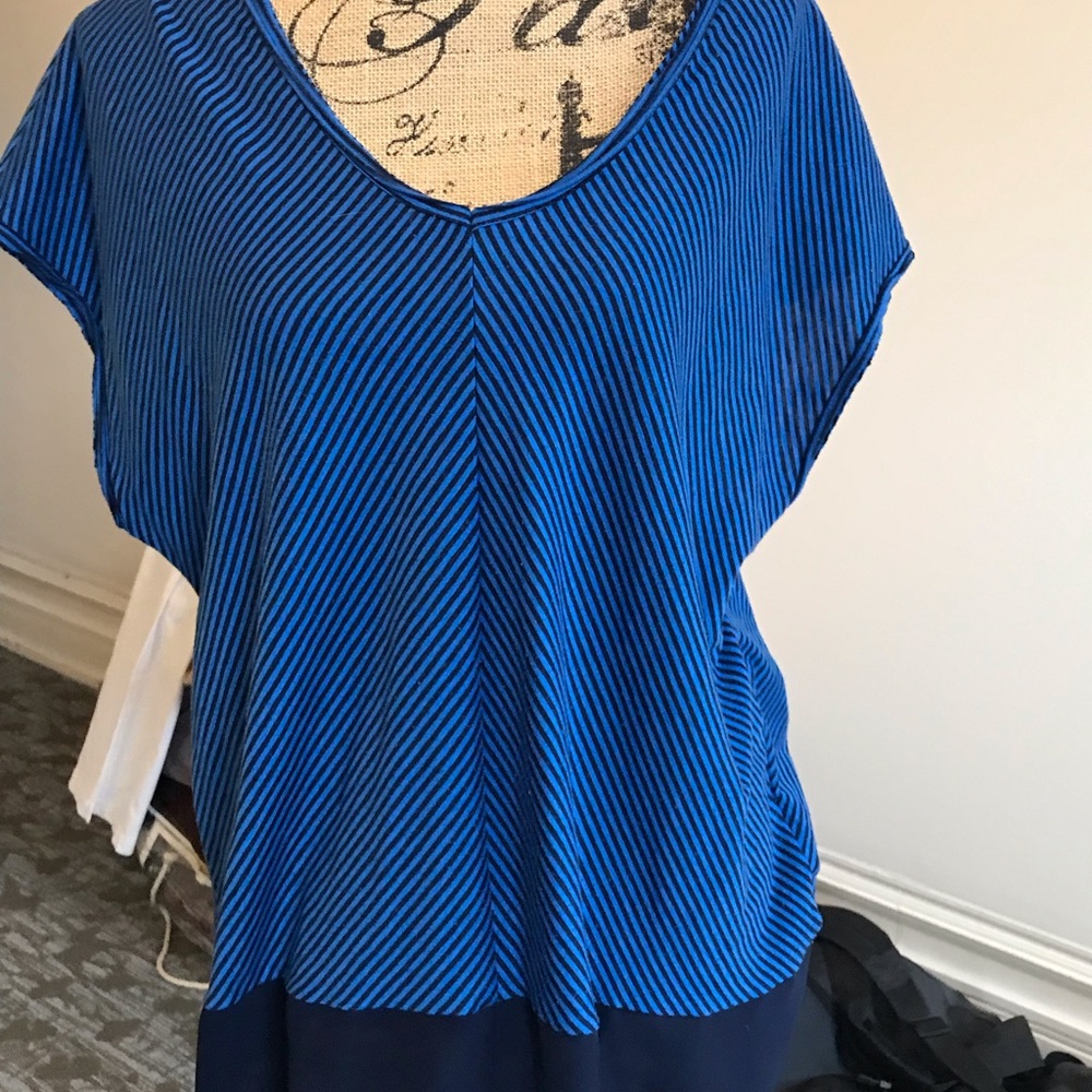 Lane Bryant top with cross cross back very cute and cool